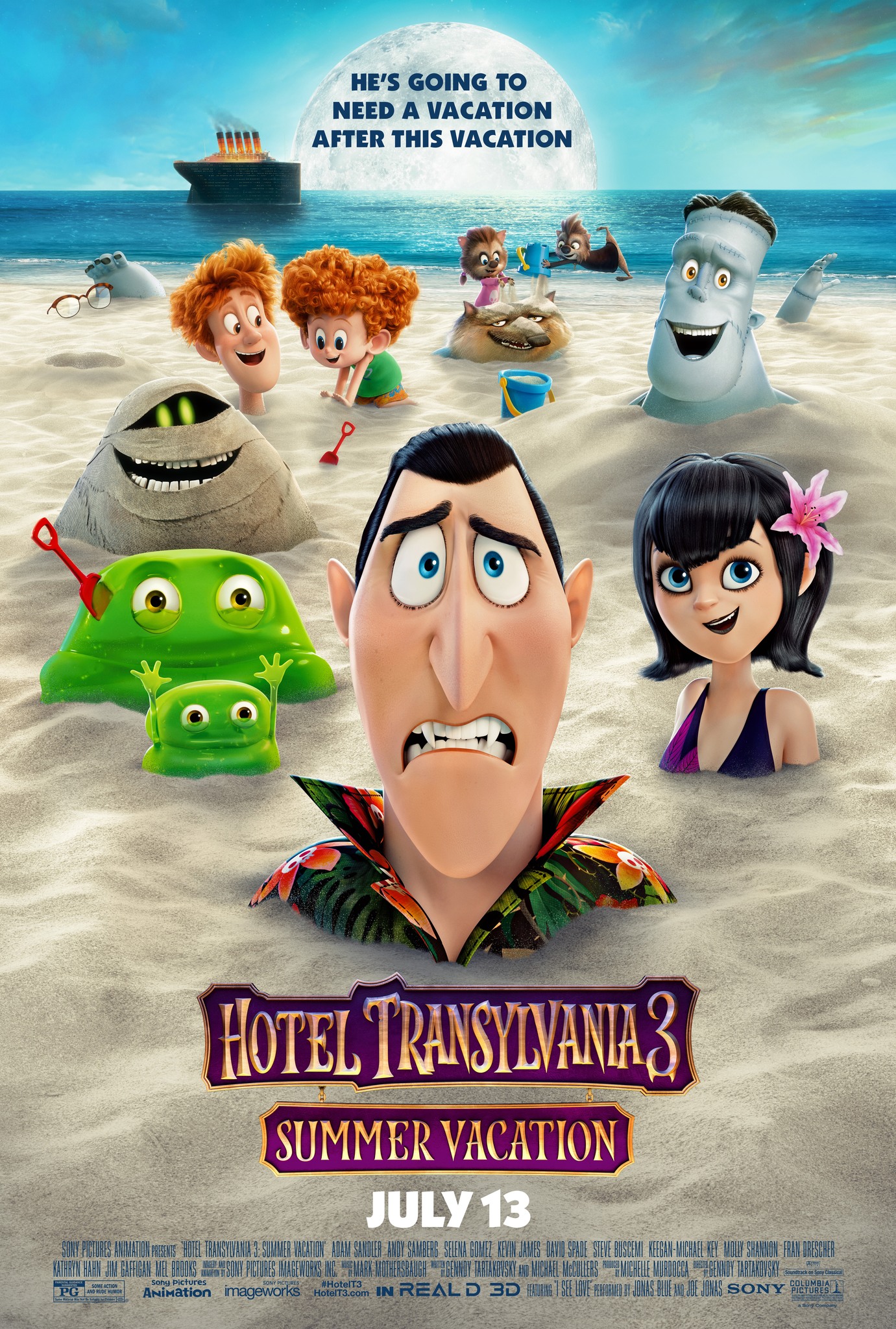 ดูหนังออนไลน์ฟรี Hotel Transylvania 3 Summer Vacation 2018